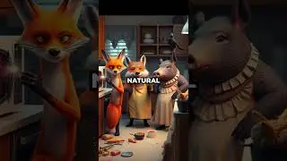 Wild Animals Pretend Pets? Chaos Ensues in Cozy Home! 🦊🐗🐦