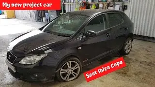 Welcome to my Seat Ibiza copa Salvage project Part 1