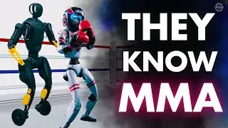 Chinese AI Robots Preparing for Conflict: Unitree's MMA Arena, VR Avatar Humanoid Robot Fight