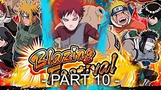 UNBELIEVABLE! Gaara Festival Multi-Summon Gameplay Part 10 | Naruto Ultimate Ninja Blazing