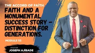 ВЕРА И МОНУМЕНТАЛЬНАЯ ИСТОРИЯ УСПЕХА &ndash; ОТЛИЧИЕ ДЛЯ ПОКОЛЕНИЙ || Согласие веры || Пст Аджибаде