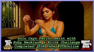 Cayo Perico Heist Stealth 💎 Ruby Necklace, Longfin Escape 🚤 Easy $1M+ Payday! #GTAOnline