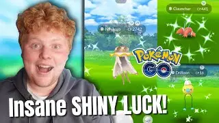 INSANE SHINY Luck during Solstice Horizons Event Pok&eacute;mon Go! Catching SHINY Nihilego! #pokemongo