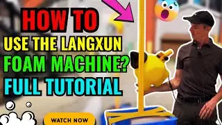 Langxun Foam Machine for Party &ndash; Full Unboxing & Test!