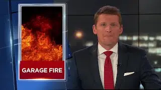 Cottage Grove Volunteer Fire Department extinguishes garage fire