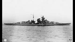 The sinking of German battleship Tirpitz