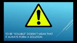 Solubility and Solute-Solvent Interactions