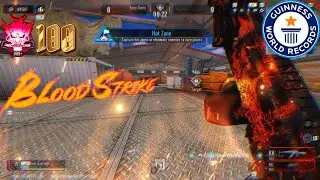 BLOOD STRIKE: 100 KILLS: WORLD RECORD: HOT ZONE GAMEPLAY 🔥