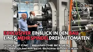 Exklusiver Rundgang bei Schuette: Vom Maschinenbett zum Mehrspindler
