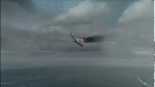 CoD MW3 aircraft destruction - Mi-24 Hind (Offshore)