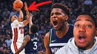 I WASN'T READY FOR THIS! Miami Heat vs Minnesota Timberwolves Reaction!