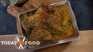 Juicy tarragon roast chicken: Get the recipe!