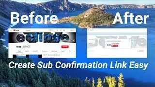HOW TO: Create Sub Confirmation Link On Youtube