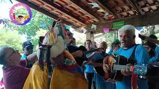 Capit&atilde;o Donizete Bastos fas chegada bandeira Itinerante Fernando Gotinha.