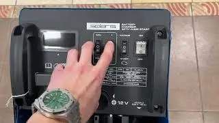 Устройство зарядно-пусковое ST-402011 (12/24В) *SOLARIS* АКБ до 800А