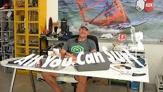 Windsurfing in Cyprus. CY windsurfing VLOG No2. 'All you can surf' interview with Nicolas Stefanov.