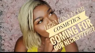 HERMOSA FLOR COSMETICS COMING FOR OUR NECKS!!!😭😭🔥🔥🔥||GLOWGANG PALLETE REVIEW | SLAYTORIAL 🔥