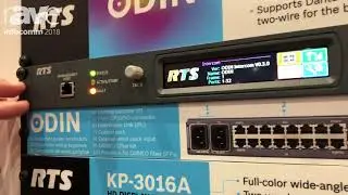 InfoComm 2018: Bosch Security Highlights RTS Intercom Systems ODIN Digital Matrix