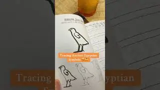 Ancient Egyptian Hieroglyphs &ndash; learn this sacred language like an ancient scribe: Trace & Exercise!