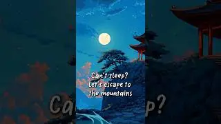 Finding peace under the starlight 🌌 | Midnight Lofi #lofi #animation #studywithme