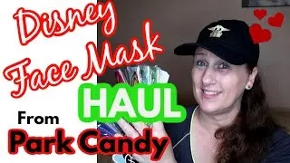 Disney Theme Face Mask HAUL from Park Candy | Haunted Mansion & more
