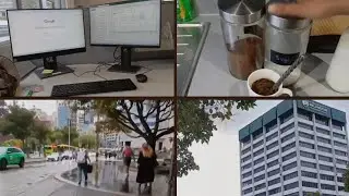 What  a PhD student does in a random day?  Hustle in Wellington rain