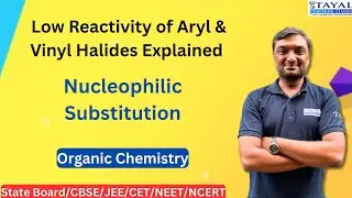 Low Reactivity of Aryl & Vinyl Halides Explained 🧪 | Nucleophilic Substitution