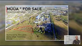 KINNISVARA * REAL ESTATE: For sale production land in Ida-Virumaa, J&otilde;hvi parish, Pauliku (EST)