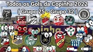 Todos os Gols da Copinha 2022 (Grupo 25 - Grupo 32)