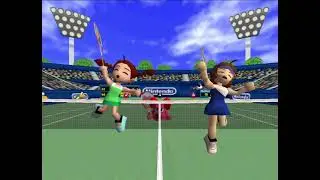 Mario Tennis 64 Doubles Rainbow Cup - Nina and Kate (GBC Characters)