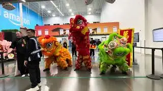 Lion Dance Celebration at Amazon LAS7 | Lunar New Year 2026 🦁🥁 Part 2 ✨