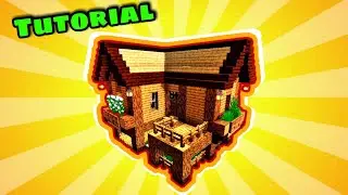 Minecraft:starter survival house tutorial how to build survival house in Minecraft tutorial @rizzial