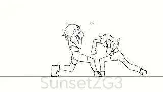 (Work In Progress) Lightning Dust vs Rainbow Dash