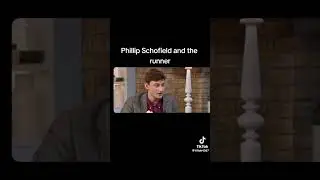 Phillip schofield and the runner
