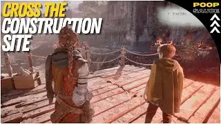 HOW TO CROSS CONSTRUCTION SITE | FIND A WAY TO REACH BOAT | Chapter 5 - A Plague Tale: Requiem Guide