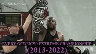EVERY GCW EXTREME CHAMPIONSHIP (2013-2022)