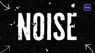 Create Grunge Noise Text Animations in After Effects (No Plugins)