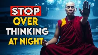 Stop Overthinking at Night | Buddhist Practice for Mental Peace | Buddhist Teachings