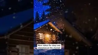 #christmas #tranquilescape #snow #soothingescape #winter #visualescape #peacefulescape #music