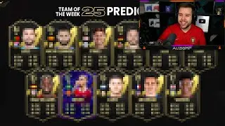 Auzio Reacts to TOTW 25 Predictions