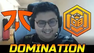 FNATIC VS OB NEON GAME 1 - 100% DOMINATION DPC SEA TOUR 2 2022