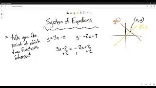 System of Equations