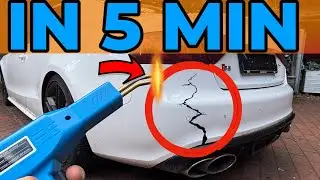Gerissene Sto&szlig;stange f&uuml;r unter 30 Euro Reparieren   Plastic Welding Gun ✅