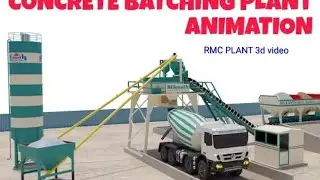  Rmc plant 3D video #video #rmcplant #construction #company 
