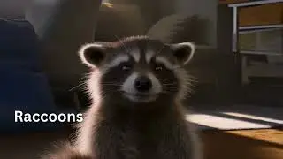 Raccoons are evolving to be as cute and cuddly as pets...