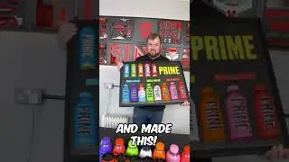 This Prime Energy Drink Display is INSANE! #shorts