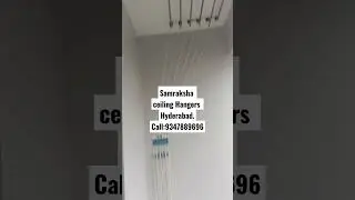 Samraksha Ceiling Hangers. Hyderabad No.1 quality . Call:9347889696