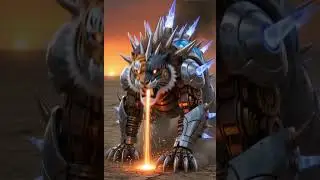 Fusion of Power ⚡🔥 #CyberTiger #MechaHedgehog #aitransformation