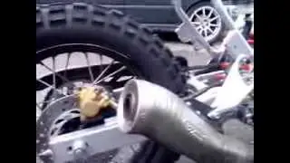 Honda dominator street tracker