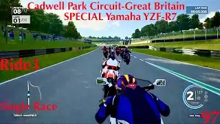Ride3: PS4 Cadwell Park Circuit-Great Britain - Single Race - Special Yamaha YZF-R7 0-999PP